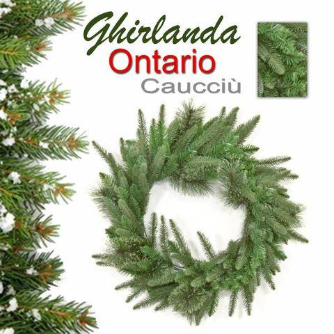 GHIRLANDA  60 CM ONTARIO PE 160 TIPS