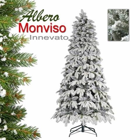 ALBERO 180Cm MONVISO INNEVATO - PE+PVC - 1710 TIPS -130Cm DIAMETRO