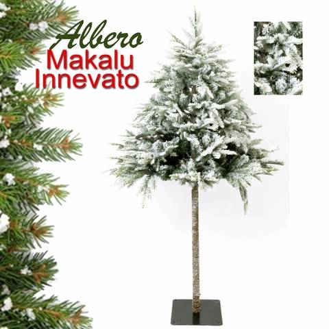 ALBERO 180cm MAKALU INNEVATO - PE+PVC - 359 TIPS -100Cm DIAMETRO