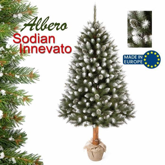 ALBERO 150Cm SODIAN INNEVATO SU TRONCO PVC 226TIPS-74 CM DIAMETRO