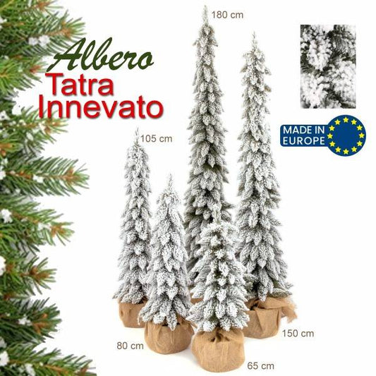 ALBERO 80/150/180Cm TATRA INNEVATO PVC 107/263/366 TIPS 32/42/46 Cm DIAMETRO