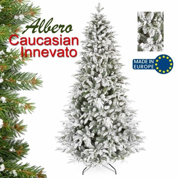 ALBERO 180/220/250Cm CAUCASIAN INNEVATO PE+PVC 1782/2328/2954 TIPS 122/138/155 CM DIAMETRO