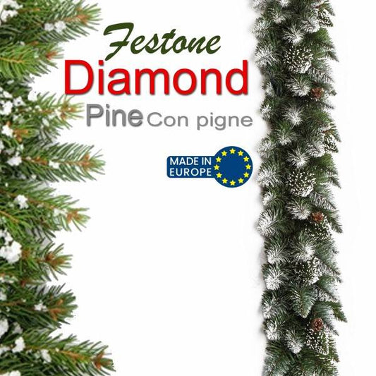 FESTONE PVC 200Cm DIAMOND PINE PVC  64 TIPS 1/10