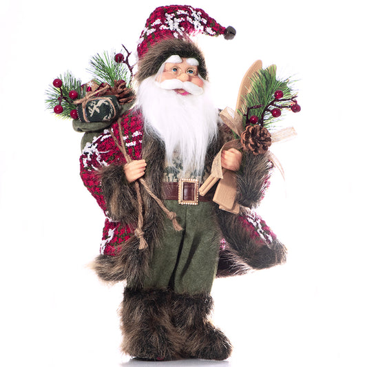 BABBO NATALE RUXIAN  IN PIEDI 30Cm